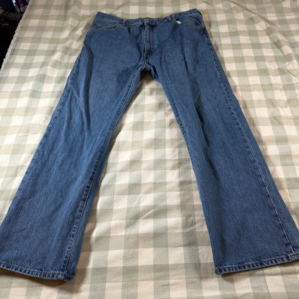 Levis 517 Bootcut Jeans Mens 40x32 Medium Wash Blue Denim